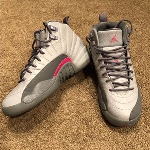 Women’s Jordan 12 Vivid Pink (youth)